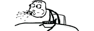 Telegram sticker 🤯 Trollface @MYpl4ylist