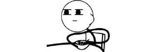 Telegram sticker 🧐 Trollface @MYpl4ylist