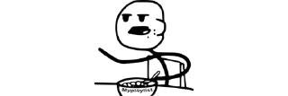 Video sticker 😒 Trollface @MYpl4ylist