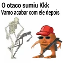 Telegram sticker 🍊 Laranjo Puto +by @Juniorfff