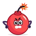 Telegram sticker 😡 Fireworks