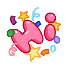 Telegram sticker 👋 Fireworks