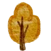 Sticker 🌳 тëплое осеннее @pintura_pinn @stikershrimp