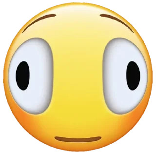 Telegram sticker 😳 Funny Emoji • @TgSticker