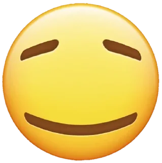 Telegram sticker 😑 Funny Emoji • @TgSticker