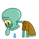 Telegram sticker 💔 Squidward & Squilvia
