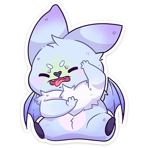 Telegram sticker 😵 Фин • @TgSticker