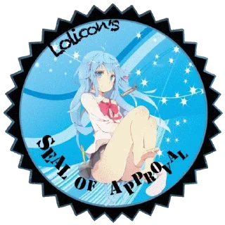 Телеграм стикер 👍 Lolicon Pride vol-3 @AnimeCommunityChat