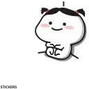 Video sticker 🙄 @ItzMe_Cutuu Tikli 🐥🦋