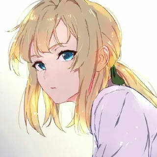 Video sticker 😐 Violet Evergarden By: @FuckingShelby