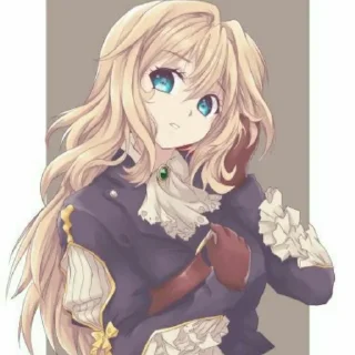 Video sticker 😢 Violet Evergarden By: @FuckingShelby
