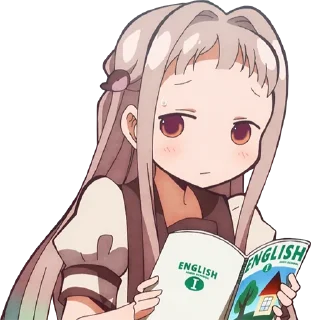 Video sticker 😒 Jibaku Shounen Hanako-kun