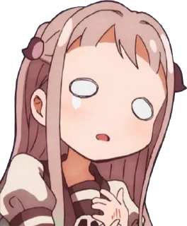 Telegram sticker 😢 Jibaku Shounen Hanako-kun