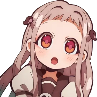 Telegram sticker 😮 Jibaku Shounen Hanako-kun