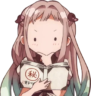 Sticker 🤔 Jibaku Shounen Hanako-kun