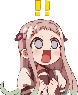 Telegram sticker ‼️ Jibaku Shounen Hanako-kun