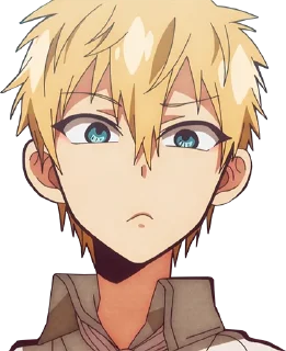 Telegram sticker 🤨 Jibaku Shounen Hanako-kun