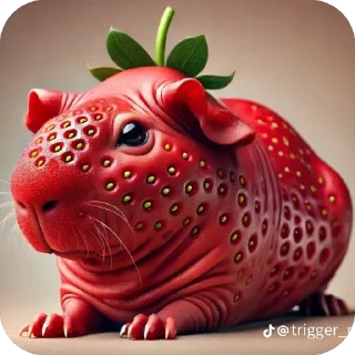 Sticker 🫥 Клубнички