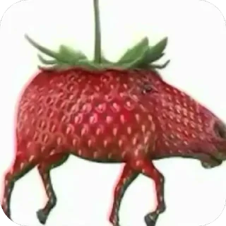 Video sticker 🫥 Клубнички