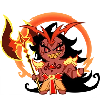 Telegram sticker 🔥 Burning Spice Cookie! @cookierunstickersarchiev
