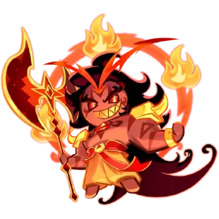 Video sticker 🔥 Burning Spice Cookie! @cookierunstickersarchiev