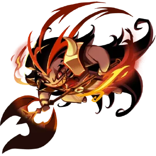 Telegram sticker 🔥 Burning Spice Cookie! @cookierunstickersarchiev