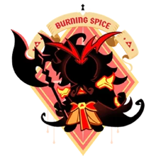 Sticker 🔥 Burning Spice Cookie! @cookierunstickersarchiev