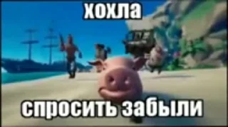 Телеграм стикер 🐷 Хохли :: @fStikBot