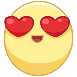 Sticker 😍 Смайлы @emojivk