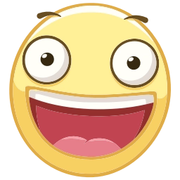Sticker 😃 Смайлы @emojivk