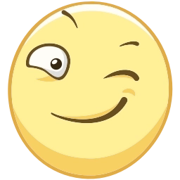 Sticker 😉 Смайлы @emojivk