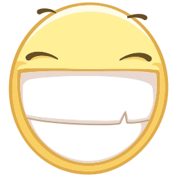 Sticker 😆 Смайлы @emojivk