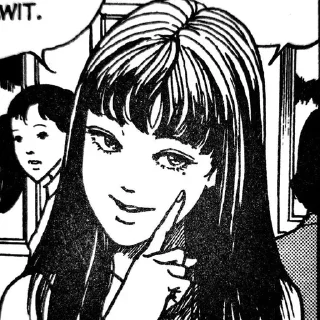 Video sticker 🖤 Tomie