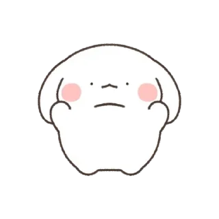 Video sticker 💬 언제나 진심인 망상토끼 By @KakaoEmoticon