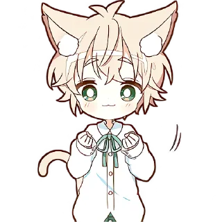 Telegram sticker 😍 Некомими @Nyasticks