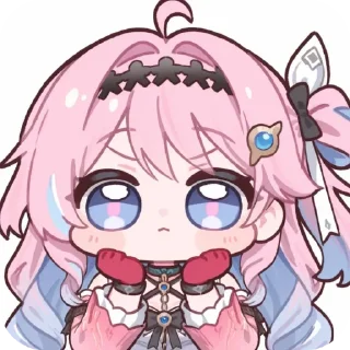 Sticker ❤ Denia One Love! Chibi! :: By @Zxc_Scary