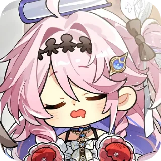 Telegram sticker 😴 Denia One Love! Chibi! :: By @Zxc_Scary