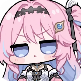 Video sticker 🤨 Denia One Love! Chibi! :: By @Zxc_Scary