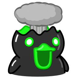 Телеграм стикер 🤯 Toxic Duck