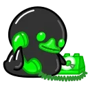 Video sticker ☎️ Toxic Duck