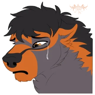 Telegram sticker 😢 Sticker owned by @SarickGraufang