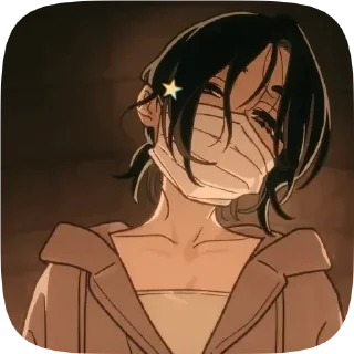 Telegram sticker 😕 mizi🧟‍♀sua. @darra0 🌟 @krikolvix
