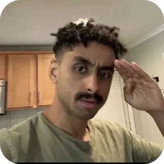 Telegram sticker 🫡 يارب سما تجيب 100%