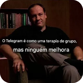 Телеграм стикер ✋ Pack do Negão