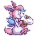 Telegram sticker 🍿 Azzy and Friends