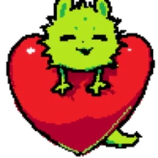 Telegram sticker ❤️ Saint stickers by @mieness