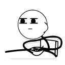 Telegram sticker 😐 Memez