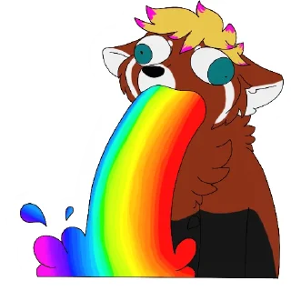 Telegram sticker 🏳️‍🌈 Twinkie NSFW