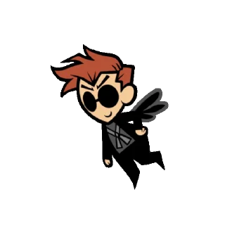 Video sticker 😈 good omens by akyraphale on tumblr