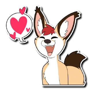 Telegram sticker ❤️ Feͨnͣnͬeͣc